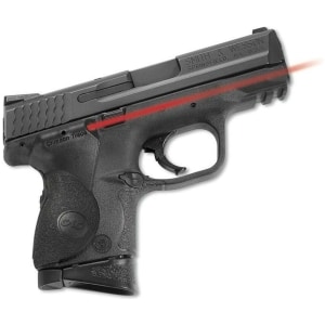 Crimson Trace Lasergrip rear-activated polymer grip for S&W M&P Compact