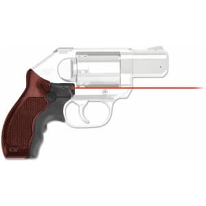Crimson Trace Lasergrips Master Series for Kimber K6S in rosewood with red laser