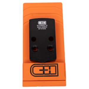 C&H Precision adapter plate for Glock 43X/48 MOS to Trijicon RMRcc, black anodized