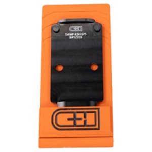 C&H Precision S&W M2.0 C.O.R.E. optic adapter plate, black anodized, RMR/SRO/Holosun footprint