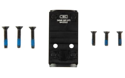 C&H Precision SWMPDPP/EFLX975 Core Mount Plate, Black 6061 Al