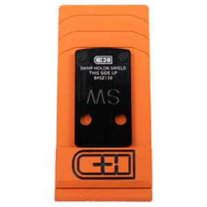 C&H Precision anodized black mounting plate for S&W M&P Shield to Holosun 407K/507K