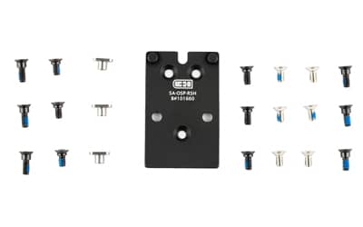 C&H Precision optics adapter plate for Springfield XDM OSP to RMR 407C 507C black anodized