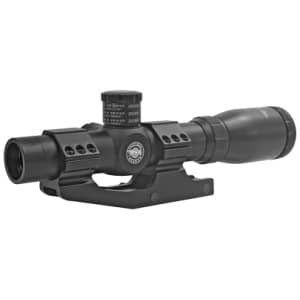 BSA Optics TACT WPN 1-4x24 MIL-DOT tactical scope, black matte, 30mm tube