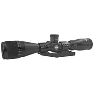 BSA Optics 3-12x40 Mil-Dot tactical rifle scope, black, 1-inch tube, cantilever mount