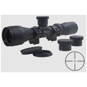 BSA Sweet .22 AO Compact 2-7x32mm scope, black matte