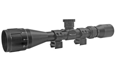 BSA Sweet 22 3-9x40 AO rifle scope matte black with dovetail rings