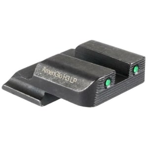 Ameriglo 2-Dot Tritium Rear Handgun Sight for S&W M&P Shield (Excludes EZ) Green with Black