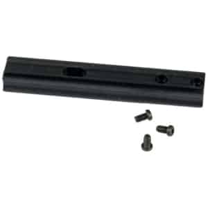 Chipmunk pistol stationary scope base for 3/8-inch dovetail and 3/4-1 inch scope bodies