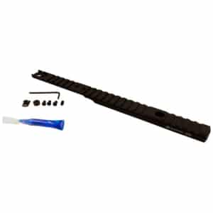 XS Sights lever rail for Henry Big Boy .357 Magnum, black Picatinny optic mount