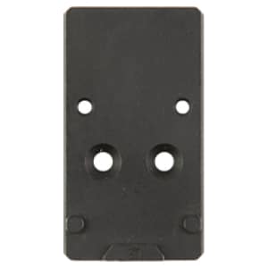 XS Sights Minimalist fiber optic sight and RMR optic plate for Glock MOS, black