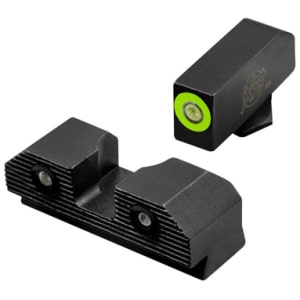 R3D 2.0 NIGHT SIGHTS - GLOCK 42/43, FRONT GREEN OUTLINE