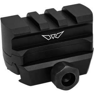 Warne Red Dot Riser Picatinny rail mount, black anodized