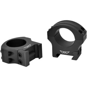 Warne HyperLite 1 inch medium matte scope rings MagnaFusion Alloy