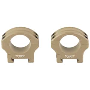 Warne HyperLite 1 inch Low Dark Earth scope rings