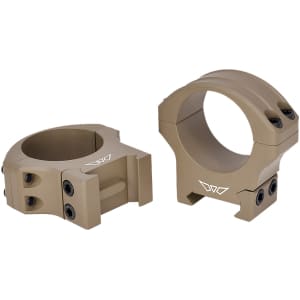 Warne HyperLite 30mm Medium Scope Rings Flat Dark Earth