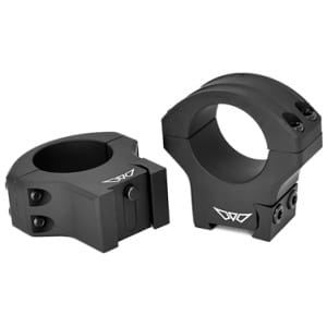 Warne HyperLite 30mm high scope rings for Tikka dovetail, matte/Cerakote finish