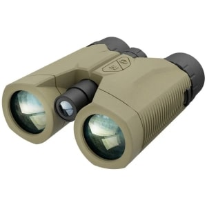 ATN 10x42 laser rangefinder binocular in tan with Bluetooth and OLED display