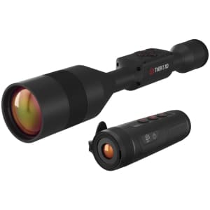 ATN THOR 5XD thermal scope 3-30x 1280x1024 black with BlazeTrek monocular