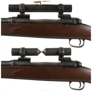 Wheeler Engineering Scope Ring Alignment and Lapping Kit with alignment bars, lapping bar, handle, and 220-grit compound