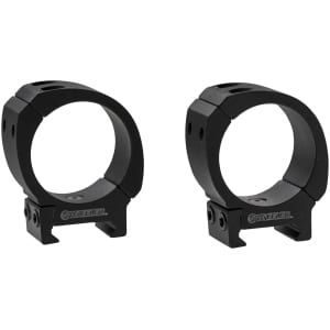 Wheeler Sporter 30mm High Bi-Weaver scope rings in black, Picatinny/Weaver compatible