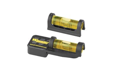 Wheeler Level-Level-Level magnetic scope leveler for rifle, black/yellow