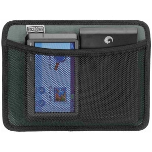 AOB Lockdown Hanging Organizer Small with mesh pocket and elastic retention band