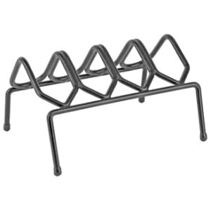 Lockdown vinyl-coated metal 4-gun handgun rack in black