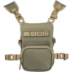 BOG Vigilant Bino Bivy bag, fleece-lined padded binocular harness fits up to 15x56mm