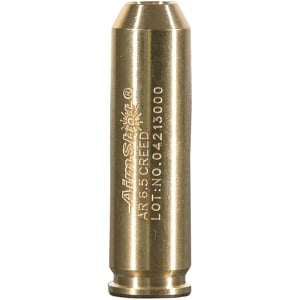 AimShot AR65CREED brass arbor adapter for 6.5 Creedmoor, noted for use with .223 boresights