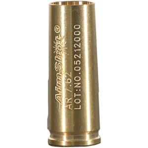 AimShot AR762 brass arbor boresighter for 7.62x39mm; works with AimShot .223 laser module