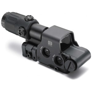 EOTECH HHS Green EXPS2-0GRN holographic sight with G33 3x magnifier in black