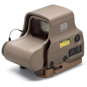 EOTECH EXPS3-1 tan holographic sight with 1 MOA red dot reticle
