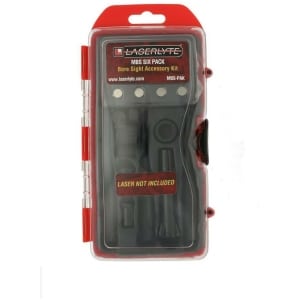 Laserlyte MBS Six Pak accessories pack in molded polymer case