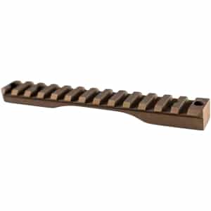 Christensen Arms one-piece scope base Burnt Bronze Cerakote for Remington 700 action