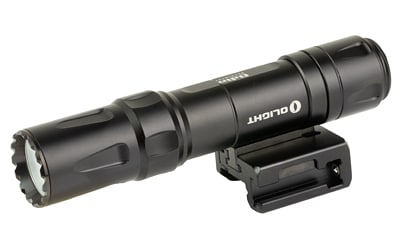 Olight ODIN rechargeable weapon light 2000 lumens black mounted view