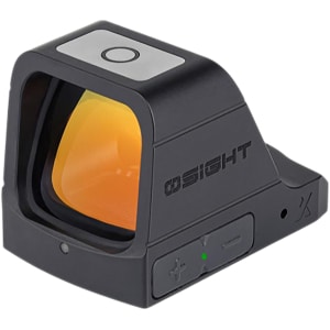 Osight X reflex red dot sight black matte — 3 MOA dot and 32 MOA circle reticle