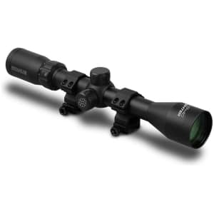 Konus Fighter 3-9x40 rifle scope with Weaver/Picatinny rings, black matte finish