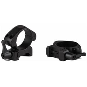 Konus 7410 30mm steel quick-release scope rings, medium matte black
