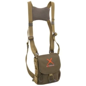 Alps Outdoorz Standard Bino Harness X in Coyote Brown, 1680D nylon, padded back panel