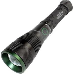 LB Marketing Skylar R rechargeable flashlight in black with power bank and USB-C cable