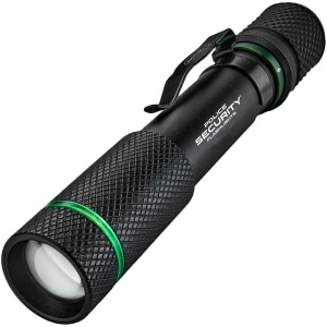 Police Security Aura-RS rechargeable 260-lumen penlight black aluminum