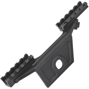 Springfield Armory M1A 4th Gen steel Picatinny scope mount, black matte
