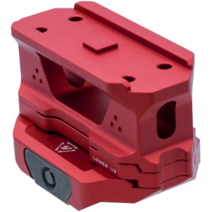 Strike Industries T1 Riser Mount red anodized 0.93 inch Picatinny mount