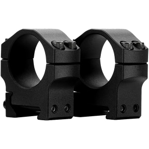 MDT Premier Scope Ring Set 30mm Medium Black Aluminum