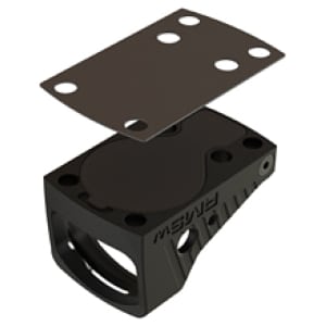 Shield Sights SHLDS SEAL PLATE RMSw narrow slide mount plate, black