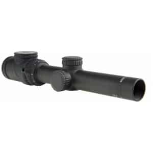 Trijicon AccuPoint 1-6x24 rifle scope with Circle-Cross green dot reticle, matte black finish