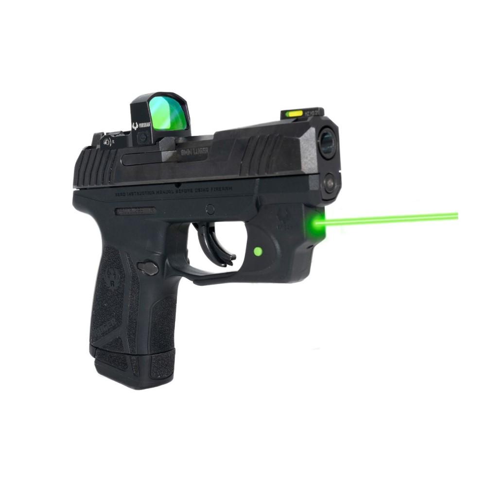 Viridian E Series Green Laser for Ruger MAX-9 w/ IWB Holster RH