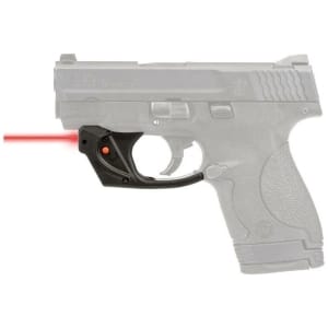 Viridian E Series red laser mounted on S&W Shield with Kydex IWB holster
