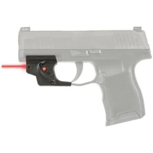 Viridian E Series red laser sight and black Kydex IWB holster for Sig P365